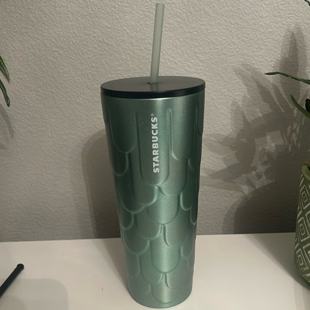 24oz metal mermaid Starbucks cup